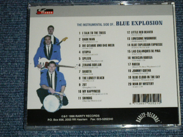 画像: BLUE EXPLOSION - The INSTRUMENTAL SIDE OF (All Songs INST! : EUROPEAN STYLE INST.) / 19976 HOLLAND ORIGINAL Used  CD 