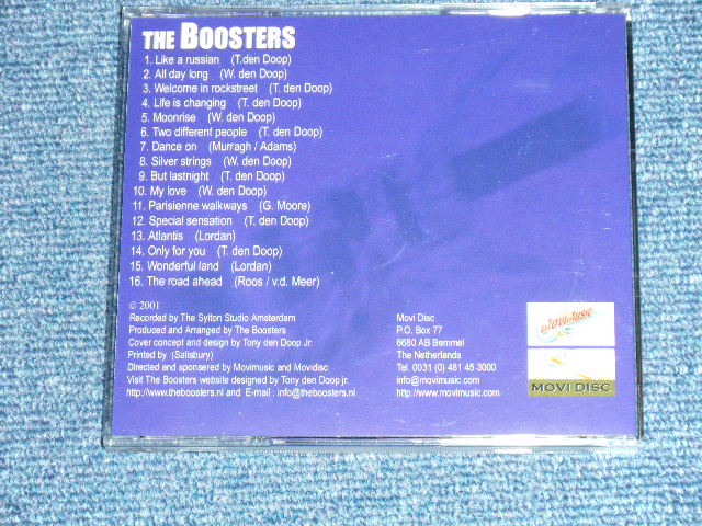 画像: The BOOSTERS - The BOOSTERS  ( 5 Tracks With Vocal : EUROPEAN STYLE  INST) / 2001 NETHERLANDS  ORIGINAL "BRAND NEW" CD 