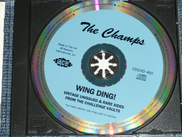 画像: THE CHAMPS- WING DING! / 1993  UK ENGLAND   ORIGINAL Used  CD 