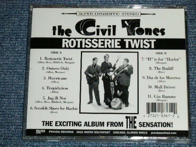 画像: THE CIVIL TONES - ROTISSERIE TWIST/ 1996 US AMERICA  ORIGINAL Used  CD 