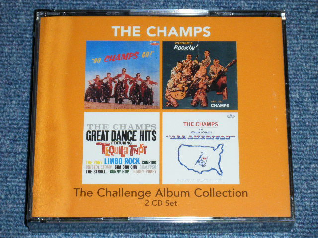画像1: THE CHAMPS- THE CHALLENGE ALBUM COLLECTION ( 4 in 2 ) / 1997 US AMERICA  ORIGINAL "BRAND NEW SEALED" 2-CD 
