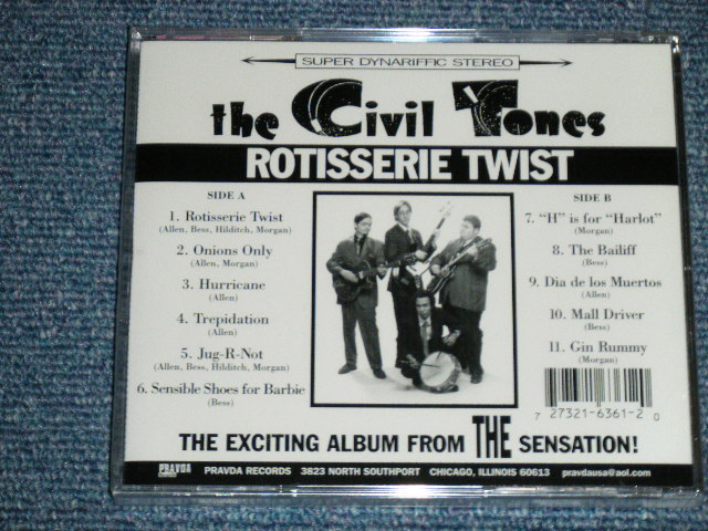画像: THE CIVIL TONES - ROTISSERIE TWIST/ 1996 US AMERICA  ORIGINAL "BRAND NEW SEALED" CD 
