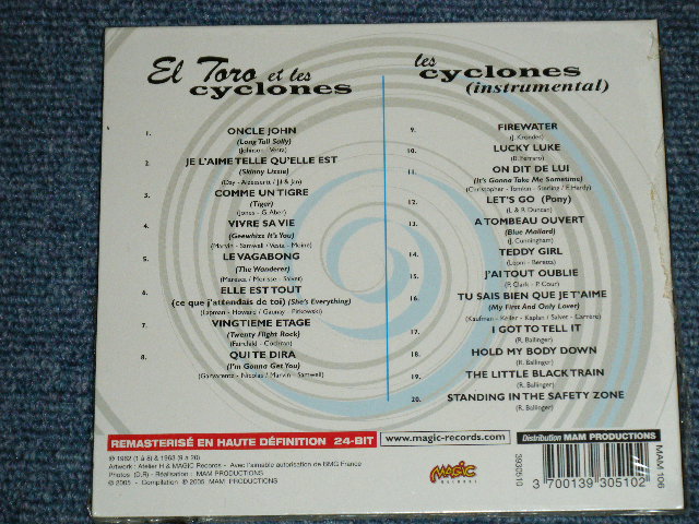 画像: LES CYCLONES - EL TORO AT LES CYCLONES ( 60's RECORDINGS ) / 2005 FRENCH DIGI-PACK "Brand New SEALED"  CD