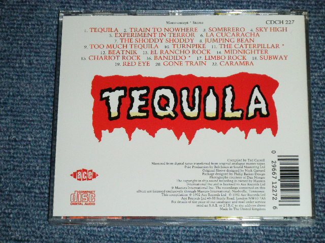 画像: THE CHAMPS- TEQUILA  / 1993  UK ENGLAND   ORIGINAL "BRAND NEW"  CD 