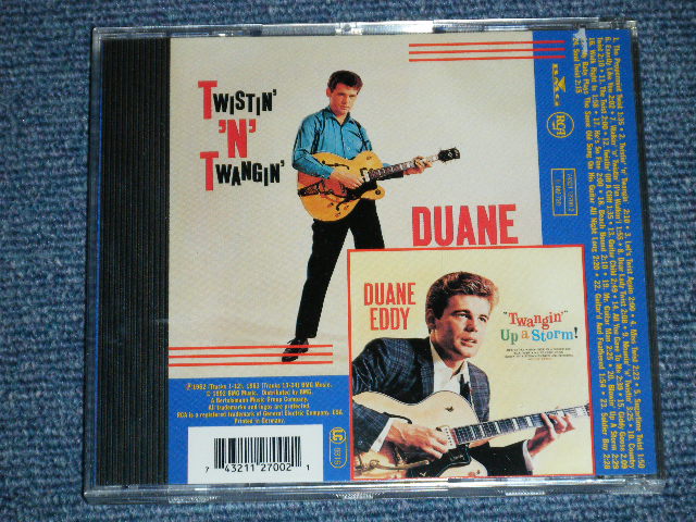 画像: DUANE EDDY  - 2 GETHER ON 1 Vol.2 : TWISTIN' 'N' TWANGIN'+TWANGIN' UPA STORM ( 2in1 )   / 1992 GERMAN GERMANY   "Brand New" CD