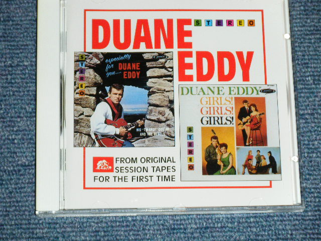 画像1: DUANE EDDY  -  ESPECIALLY FOR YOU + GIRLS! GIRLS! GIRLS!  ( 2in1 )   / 1995 GERMAN GERMANY   "Brand New" CD