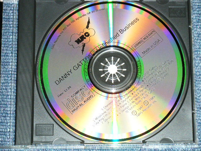 画像: DANNY GATTON - UNFINISHED BUSINESS  ( MINT-/MINT ) / 1989 US AMERICA  ORIGINAL Used CD
