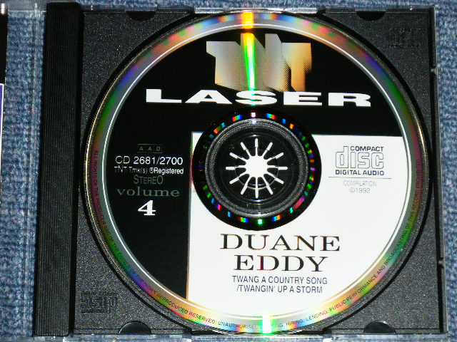 画像: DUANE EDDY - VOL.4 : TWANG A COUNTRY SONG+TWANGIN' UP A STORM ( 2 in 1 : MINT/MINT ) / 1980's EUROPE Used CD