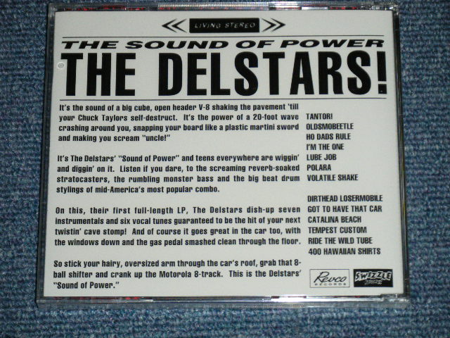 画像: The DELSTARS - SOUND OF POWER / 1998 US AMERICA ORIGINAL  "BRAND NEW SEALED"  CD 