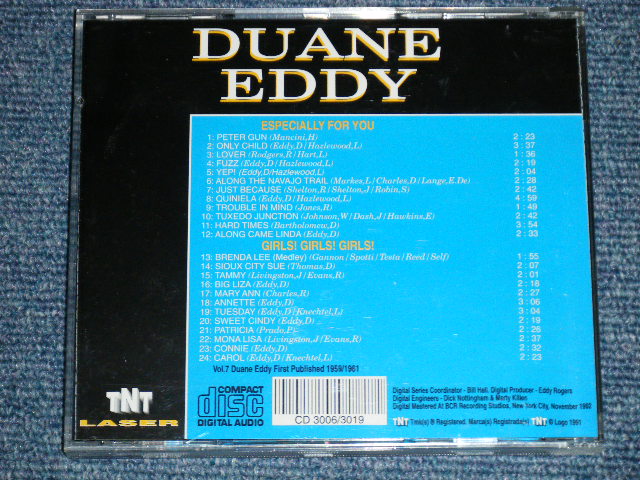 画像: DUANE EDDY - VOL.7 : ESPECIALLY FOR YOUR+GIRLS!GIRLS!GIRLS! ( 2 in 1 : MINT/MINT ) / 1980's EUROPE Used CD