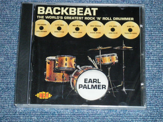 画像1: EARL PALMER & V.A. - BACK BEAT  ; THE WORLD GREATEST ROCK 'N' ROLL DRUMMER  / 1999 UK ENGLAND   "Brand New SEALED" CD