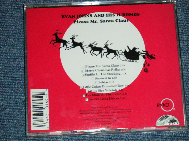 画像: EVAN JOHNS & HIS H-BOMBS - PLEASE MR. SANTA CLAUS ( GARAGE  INST  .) / 1990 US AMERICA ORIGINAL  Used  CD 