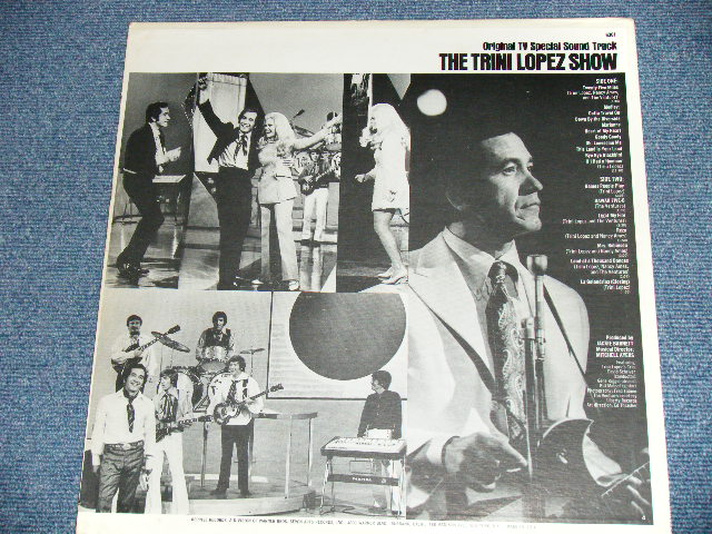 画像: TRINI LOPEZ & The VENTURES & NANCY AMES - THE TRINI LOPEZ SHOW ( Ex+/MINT-+ ) /  1970 US AMERICA ORIGINAL Used  LP 