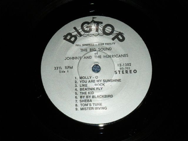画像: JOHNNY and the HURRICANES - THE BIG SOUND OF  /  1980's EUROPE  "BRAND NEW" LP 