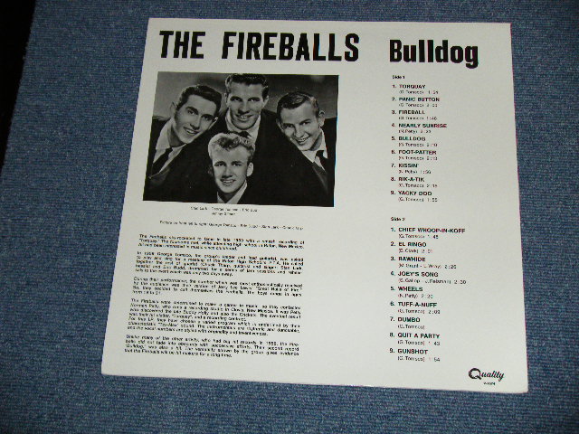 画像: THE FIREBALLS -  BULLDOG  /  1980's EUROPE  "BRAND NEW" LP 