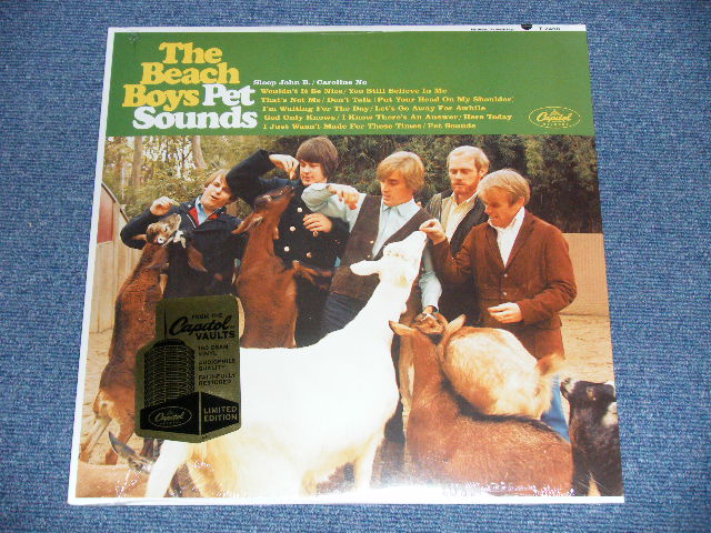 画像1: THE BEACH BOYS - PET SOUNDS (GOLD SEAL ) ( SEALED ) ( MONO)  / 2011? US AMERICA LIMITED REISSUE "180 gram Heavy Weight" "Brand New SEALED" LP