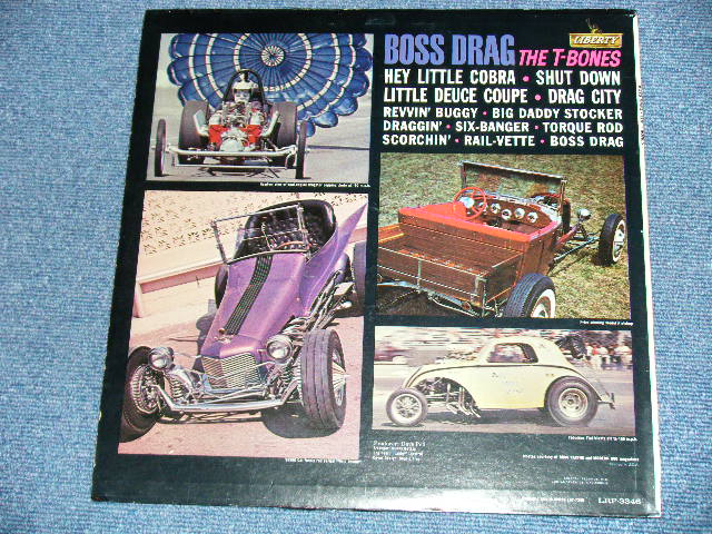 画像: THE T-BONES -  BOSS DRAG ( Ex++/MINT-,Poor )  / 1963 US AMERICA ORIGINAL MONO Used LP  