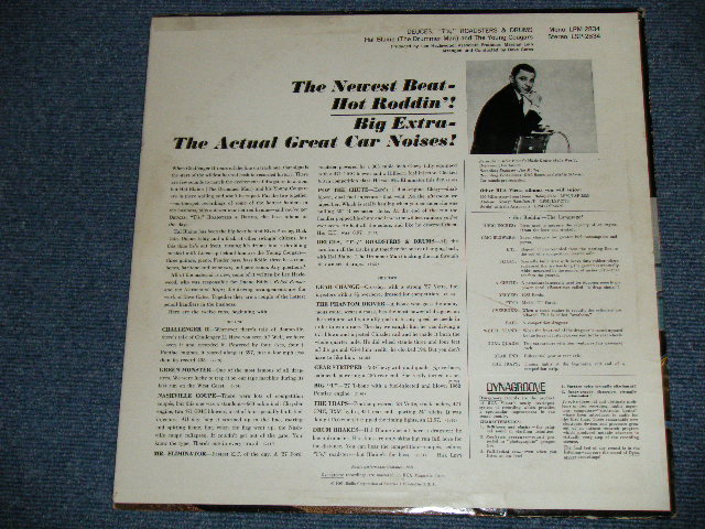 画像: HAL BLAINE - DEUCES,"T'S" ROADSTERS & DRUMS (Ex+/MINT- ) / 1963 US AMERICA ORIGINAL Stereo  Used LP 