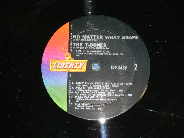 画像: THE T-BONES - NO MATTER WHAT SHAPE ( Matrix # LRP-3439-1/ LRP-3439-2 : Ex++/Ex++ Looks:Ex- )  / 1966 US ORIGINAL "1st Press Label"  MONO Used LP  