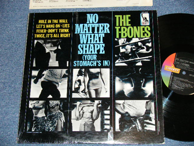 画像1: THE T-BONES - NO MATTER WHAT SHAPE ( Matrix # LRP-3439-1/ LRP-3439-2 : Ex++/Ex++ Looks:Ex- )  / 1966 US ORIGINAL "1st Press Label"  MONO Used LP  