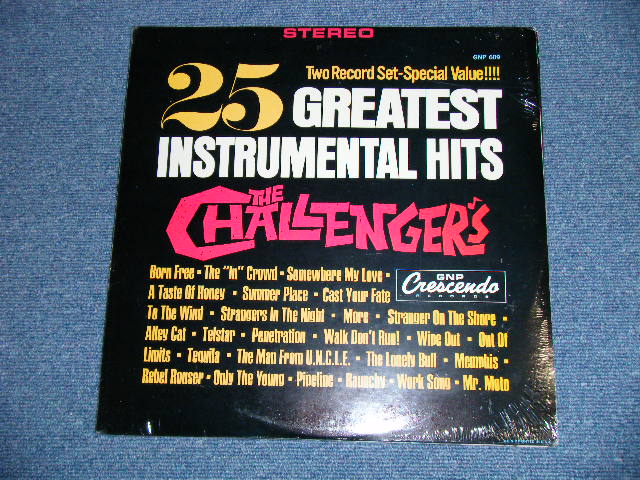 画像1: THE CHALLENGERS  - 25 GREATEST INSTRUMENTAL HITS ( SEALED)  / 1967 US AMERICA ORIGINAL "BRAND NEW SEALED" LP 