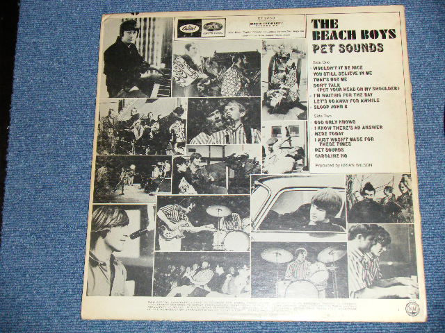 画像: THE BEACH BOYS - PET SOUNDS ( VG/Ex++,Ex Matrix # DT-1-2458-A 1 1 #2/ DT-2-2458-A-9 #2 ) / 1966 US AMERICA ORIGINAL DUOPHONIC Stereo LP