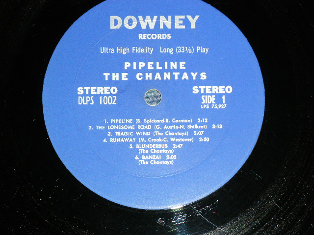 画像: THE CHANTAYS - PIPELINE ( Ex/Ex++ )  / 1963 US AMERICA ORIGINAL STEREO Used LP 