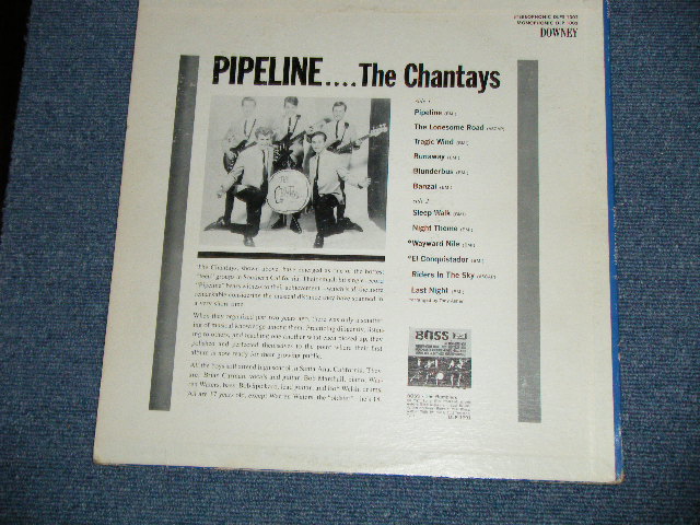 画像: THE CHANTAYS - PIPELINE ( Ex/Ex++ )  / 1963 US AMERICA ORIGINAL STEREO Used LP 