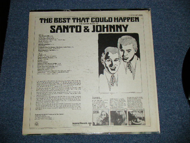 画像: SANTO & JOHNNY -  THE BEST THAT COULD HAPPEN (えｘ－／Ｅｘ＋＋)  / 1968 US AMERICA  ORIGINAL STEREO Used LP 