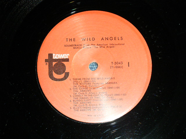 画像: ost Sound Track : V.A. OMNIBUS : DAVIE ALLAN & The ARROWS - THE WILD ANGELS ( ExEx++)   /  1966 US AMERICA MONO Used  LP 