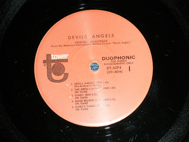 画像: ost Sound Track : DAVIE ALLAN & The ARROWS & JERRY and The PORTRAITS - DEVIL'S  ANGELS ( Ex+/Ex+++)   /  1967  US AMERICA "STEREO"  Used  LP 