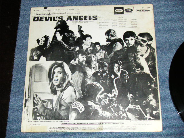 画像: ost Sound Track : DAVIE ALLAN & The ARROWS & JERRY and The PORTRAITS - DEVIL'S  ANGELS ( Ex+/Ex+++)   /  1967  CANADA "STEREO"  Used  LP 