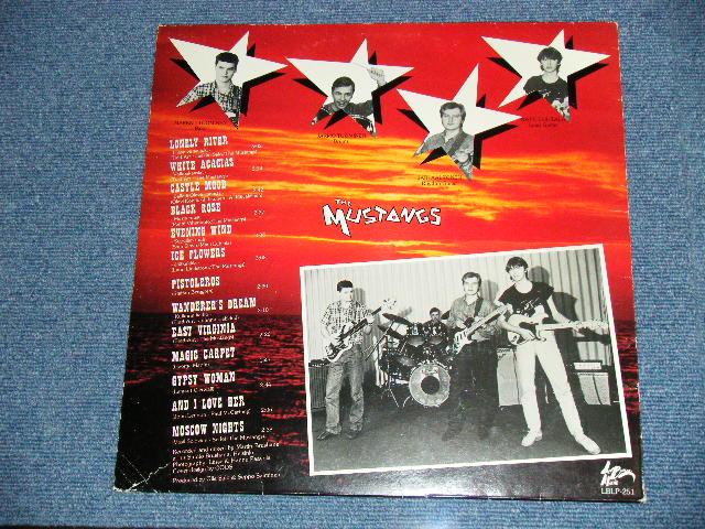 画像: The MUSTANGS - THE MUSTANGS  (Ex++/MINT- )  / 1983 FINLAND ORIGINAL  Used LP 