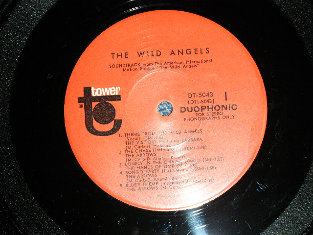 画像: ost Sound Track : V.A. OMNIBUS : DAVIE ALLAN & The ARROWS - THE WILD ANGELS ( Ex+++/MINT-)   /  1966 US AMERICA "DUOPHONIC STEREO"  Used  LP 