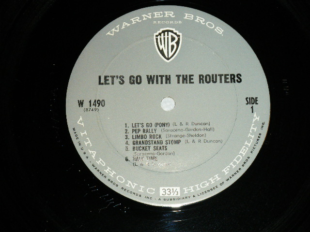 画像: The ROUTERS -  LET'S GO  (  MINT-/MINT- ) / 1963 US AMERICA ORIGINAL MONO Used  LP