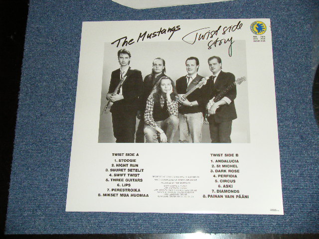 画像: The MUSTANGS - TWIST SIDE STORY  (MINT-/MINT)  / 1985 FINLAND ORIGINAL Used LP 