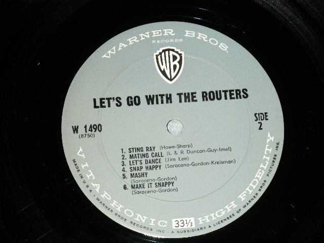 画像: The ROUTERS -  LET'S GO  (  MINT-/MINT- ) / 1963 US AMERICA ORIGINAL MONO Used  LP