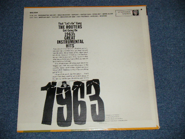 画像: The ROUTERS -  1963 GREAT INSTRUMENTAL HITS   ( Ex++/Ex+++ ) / 1964 US AMERICA ORIGINAL MONO  Used LP