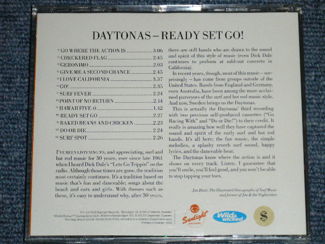 画像: DAYTONAS! - READY SET GO!  / 1993 US AMERICA  ORIGINAL Used  CD 