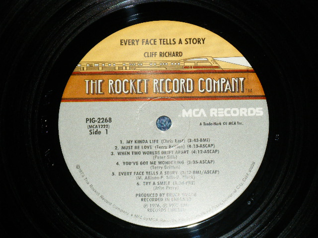 画像: CLIFF RICHARD  - EVERY FACE TELLS A STORY   ( Ex+++/MINT)  / 1977  US AMERICA ORIGINAL Used LP 