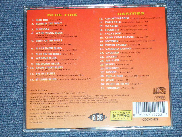 画像: THE FIREBALLS - BLUE FIRE+RARITIES (NEW)  / 1993 UK ENGLAND  ORIGINAL "BRAND NEW" CD 