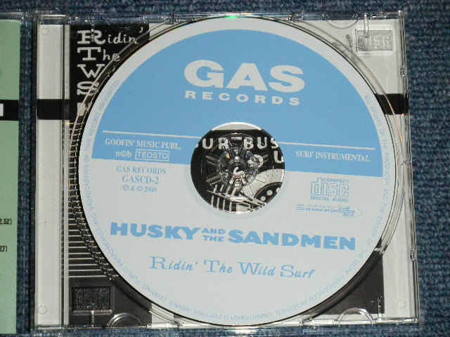 画像: HUSKY & THE SANDMEN - RIDIN' THE WILD SURF  ( NEW ) / 2000 FINLAND ORIGINAL "BRAND NEW" CD 