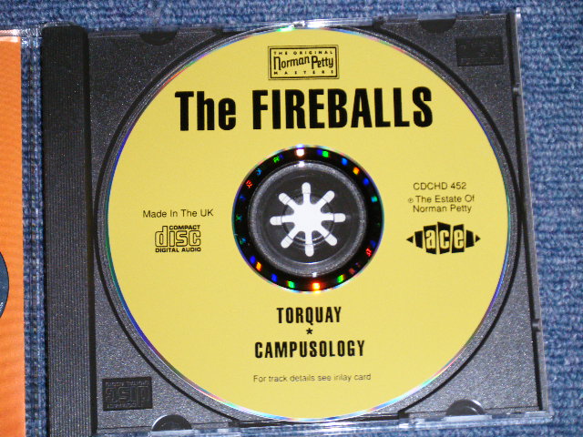 画像: THE FIREBALLS - TORQUAY+CAMPUSOLOGY  / 1993 UK ENGLAND  ORIGINAL "BRAND NEW" CD 