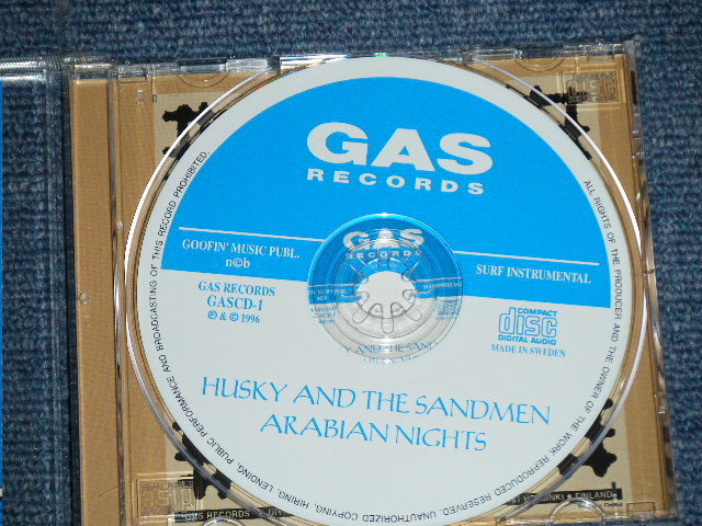 画像: HUSKY & THE SANDMEN - ARABIAN NIGHTS  ( NEW ) / 1996 FINLAND ORIGINAL "BRAND NEW" CD 