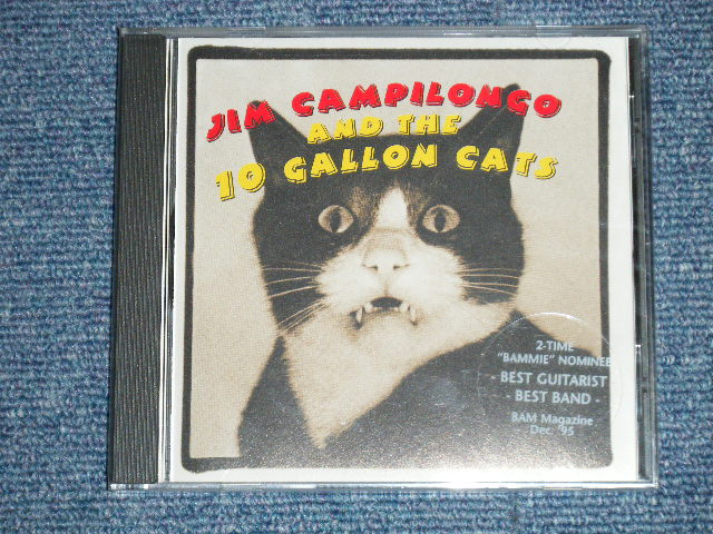 画像1: JIM CAMPILONGO AND THE 10 GALLON CATS - JIM CAMPILONGO AND THE 10 GALLON CATS( NEW)  / 1996 US AMERICA  ORIGINAL "BRAND NEW SEALED" CD