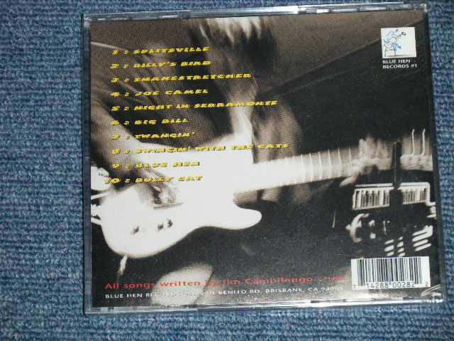 画像: JIM CAMPILONGO AND THE 10 GALLON CATS - JIM CAMPILONGO AND THE 10 GALLON CATS( NEW)  / 1996 US AMERICA  ORIGINAL "BRAND NEW SEALED" CD