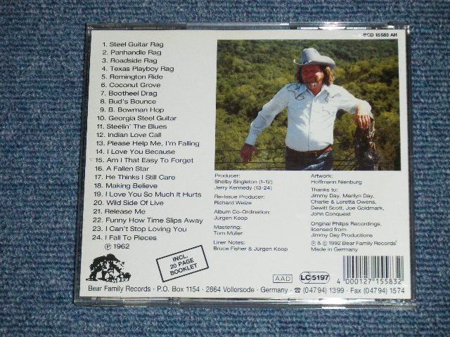 画像: JIMMY DAY - STEEL AND STRINGS ( STEEL GUITAR INST.)   (MINT-/MINT)  / 1992 GERMAN ORIGINAL Used  CD