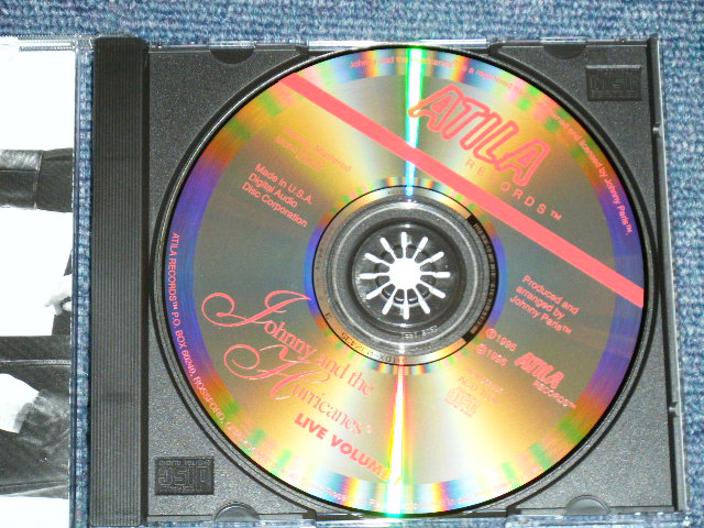 画像: JOHNNY and The HURRICANES - LIVE VOLUME 1  (NEW) / 1996 US AMERICA  "Brand New" CD 