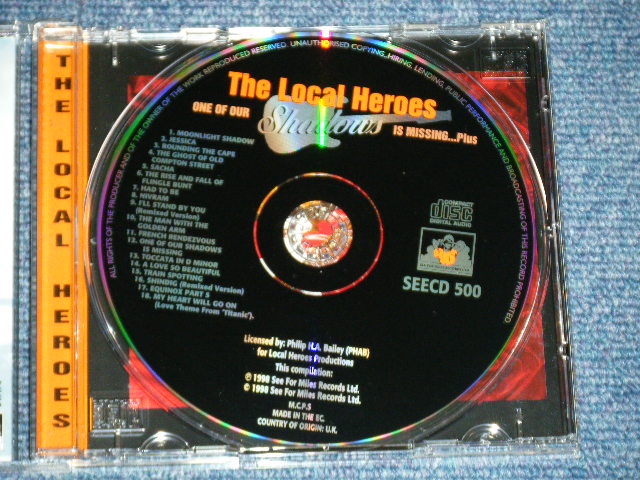 画像: The LOCAL HEROES - OUT OF OUR SHADOWS IS MISSING...PLUS : Guest "Jet Harris""Tony Meehan""Alan Jones" ( MINT/MINT)  / 1998 UK ENGLAND +EUOPE Press  ORIGINAL Used CD