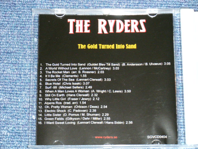 画像: THE RYDERS - THE GOOD TURNED INTO SAND (Ex++/MINT)  / 2004 Used  CD 